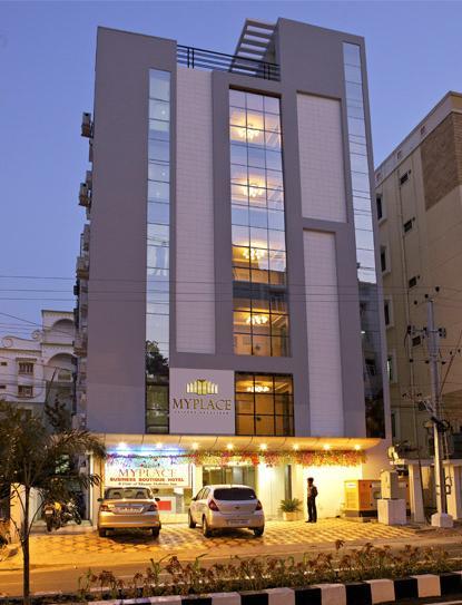 Oyo 17375 My Place Kondapur Hicc حيدر أباد المظهر الخارجي الصورة