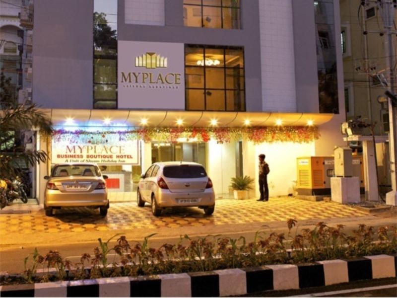 Oyo 17375 My Place Kondapur Hicc حيدر أباد المظهر الخارجي الصورة